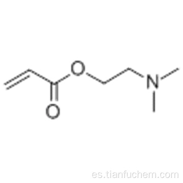 Ácido 2-propenoico, éster 2- (dimetilamino) etílico CAS 2439-35-2